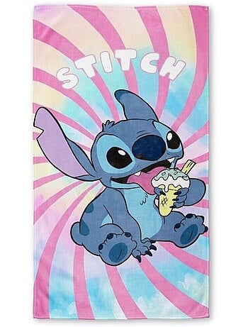 Lilo & Stitch - Serviette de plage enfant à motif personnage coloré