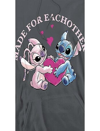 Lilo & Stitch - Sweat à capuche MADE FOR EACH OTHER