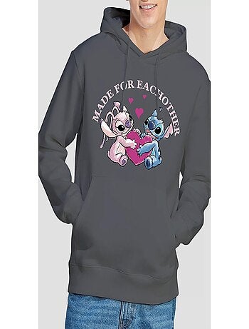 Lilo & Stitch - Sweat à capuche MADE FOR EACH OTHER