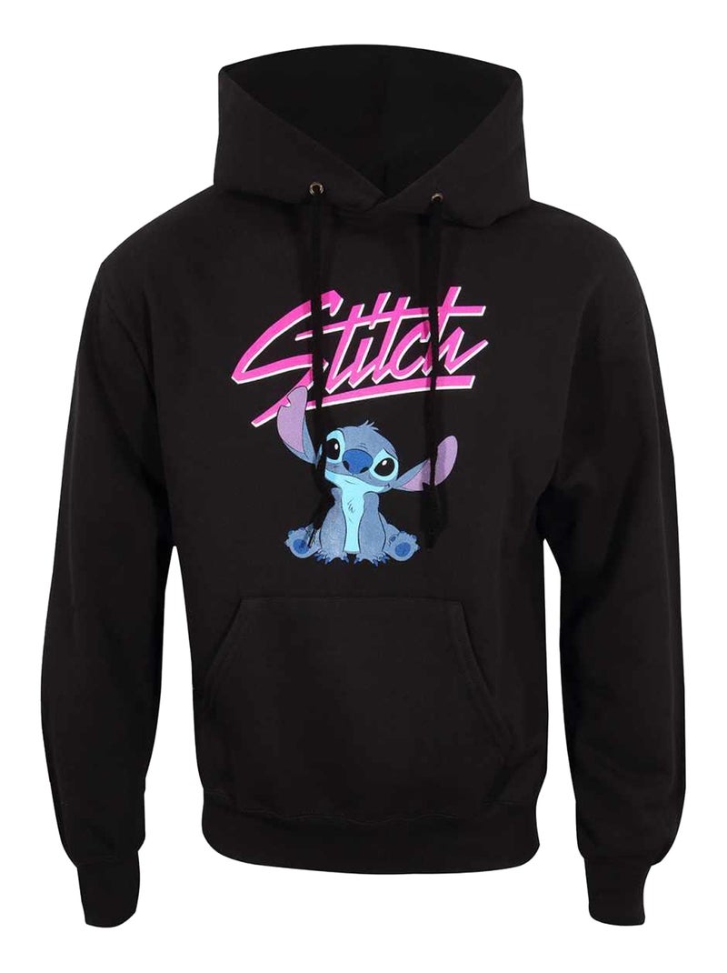 Lilo & Stitch - Sweat à capuche Noir - Kiabi