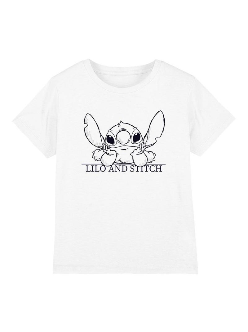 Lilo & Stitch - T-shirt Blanc - Kiabi