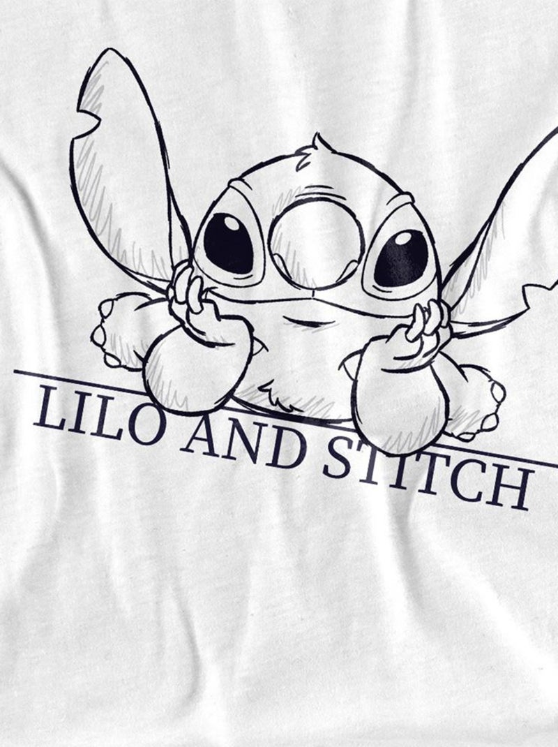 Lilo & Stitch - T-shirt Blanc - Kiabi