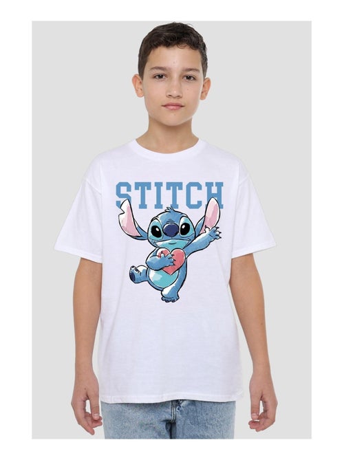 Lilo & Stitch - T-shirt CLUTCHING HEARTS - Kiabi Lilo & Stitch - T-shirt CLUTCHING HEARTS - Kiabi