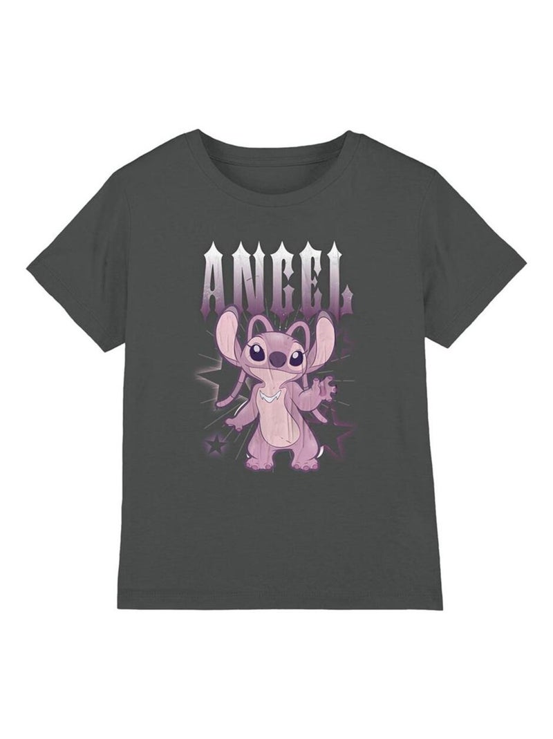 Lilo & Stitch - T-shirt Gris Noir - Kiabi