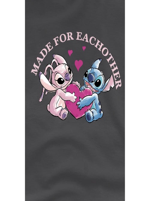 Lilo & Stitch - T-shirt MADE FOR EACH OTHER - Kiabi