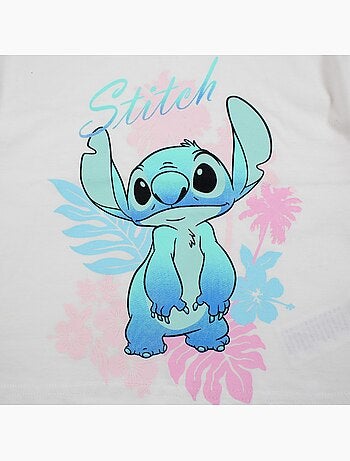 Lilo & Stitch - T-shirt manches courtes fille avec personnage