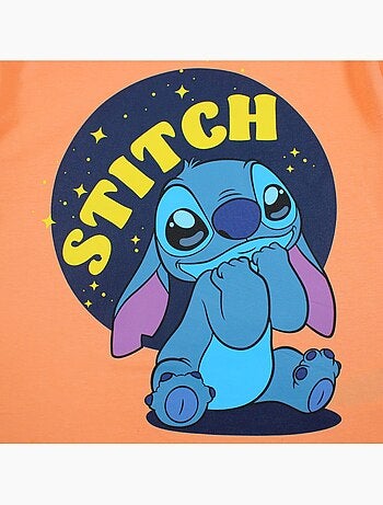 Lilo & Stitch - T-shirt manches courtes garçon avec personnage