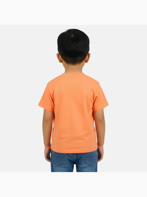 Lilo & stitch - t-shirt manches courtes imprimé, col rond - Kiabi