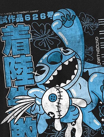 Lilo & Stitch - T-shirt MANGA JUMP
