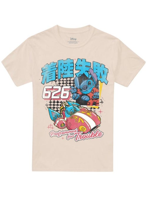 Lilo & Stitch - T-shirt MANGA RACE - Kiabi