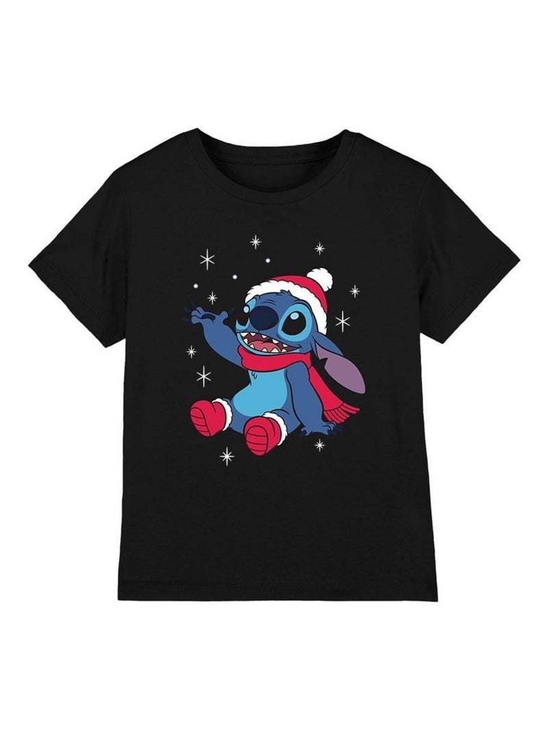 Lilo & Stitch - T-shirt Noir - Kiabi