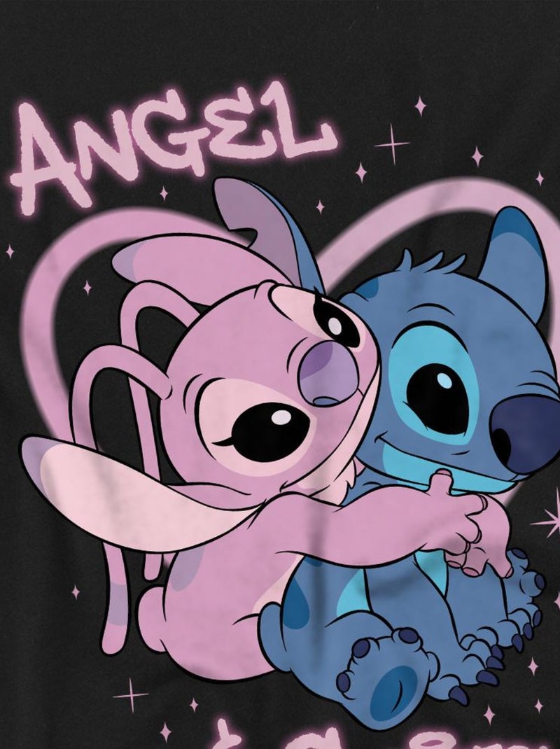 Lilo & Stitch - T-shirt Noir - Kiabi
