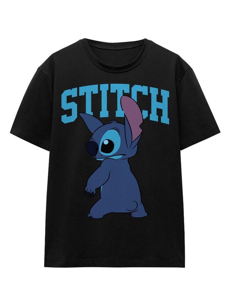 Lilo & Stitch - T-shirt Noir - Kiabi