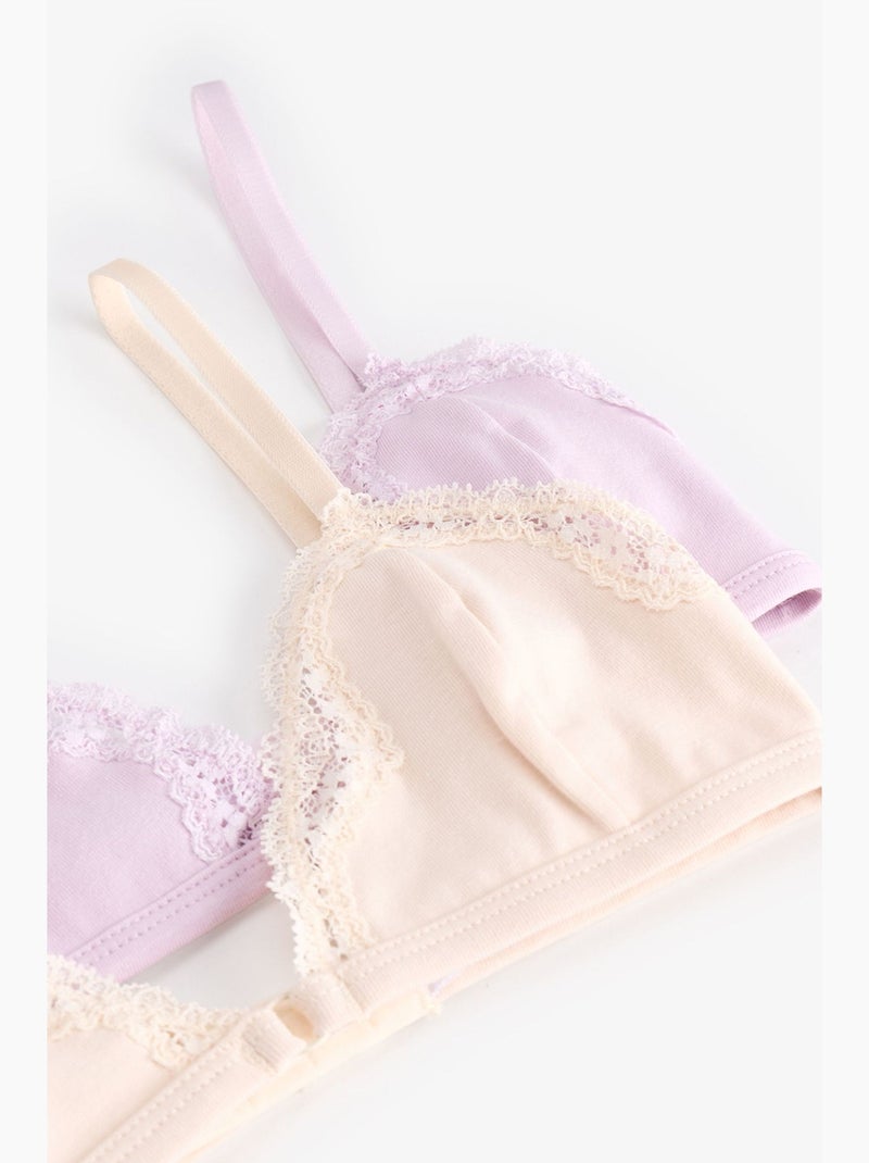 Lily soutien-gorge d’apprentissage rembourré fille penti Lavande - Kiabi