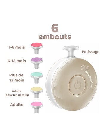 Lime à ongles électrique VERTE / Petit Bout'chou ®️