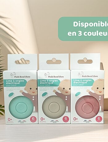 Lime à ongles électrique VERTE / Petit Bout'chou ®️