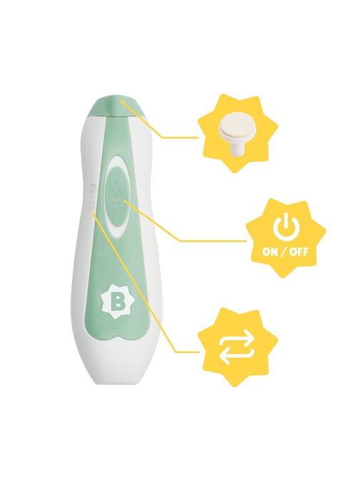 Lime à ongles électrique multi embouts 'badabulle' - Kiabi