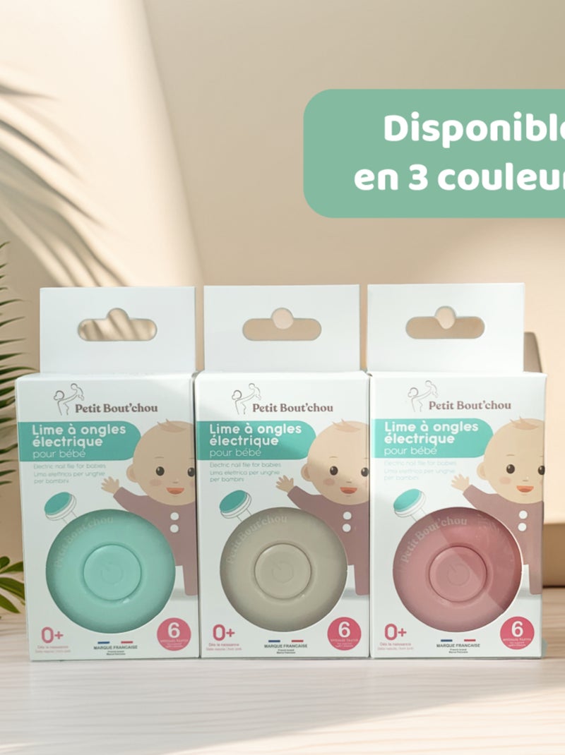 Lime à ongles électrique VERTE / Petit Bout'chou ®️ Bleu Vert - Kiabi