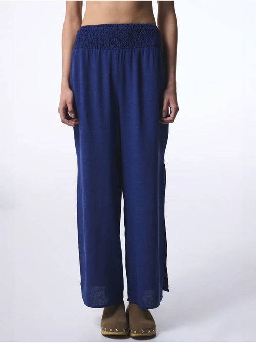 Lina pantalon long en lin penti - Kiabi Lina pantalon long en lin penti - Kiabi