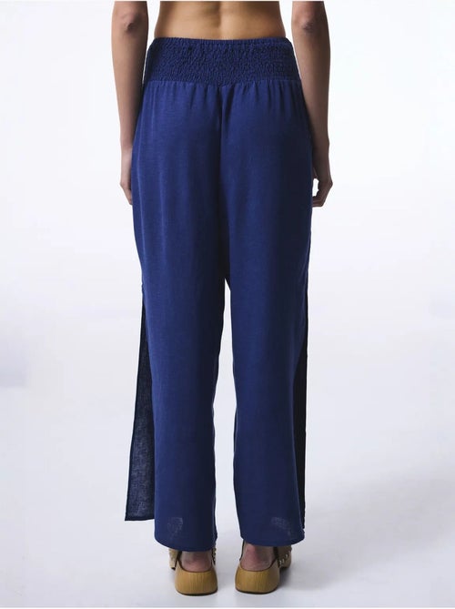 Lina pantalon long en lin penti - Kiabi Lina pantalon long en lin penti - Kiabi
