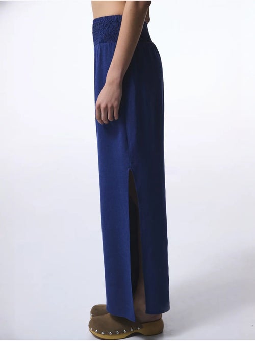 Lina pantalon long en lin penti - Kiabi Lina pantalon long en lin penti - Kiabi