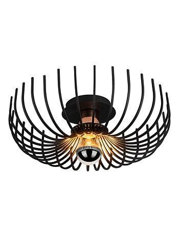 LINDA - Suspension noire en métal