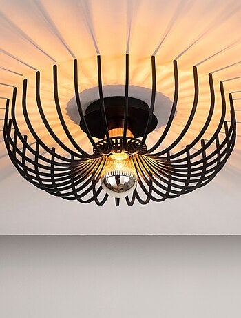 LINDA - Suspension noire en métal