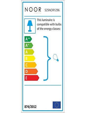 LINDA Suspension noire en métal