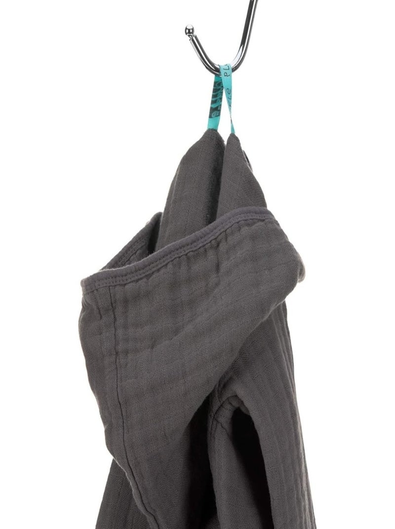 Linge de Bain pour Bébé Gaze de coton PROMO LINGE gris anthracite - Kiabi