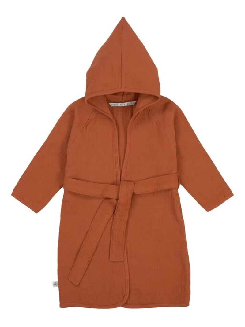 Linge de Bain pour Bébé Gaze de coton PROMO LINGE Terracotta - Kiabi