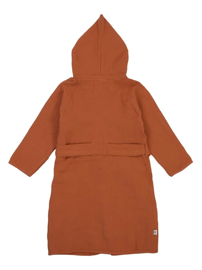 Linge de Bain pour Bébé Gaze de coton PROMO LINGE Terracotta - Kiabi