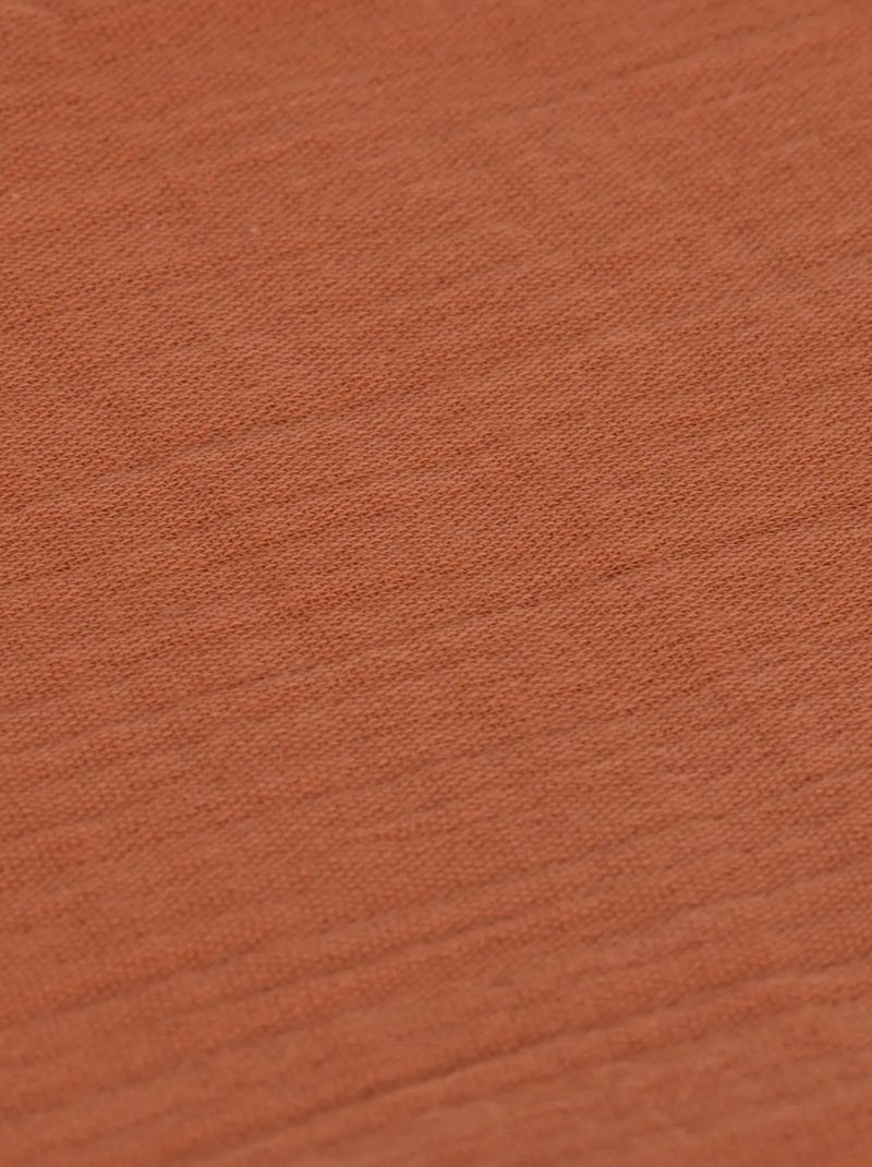 Linge de Bain pour Bébé Gaze de coton PROMO LINGE Terracotta - Kiabi