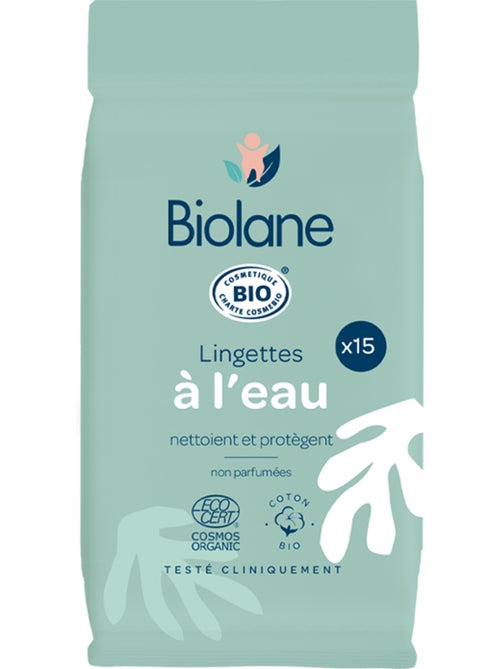 Lingettes à l'eau certifiées biologiques biolane - Kiabi Lingettes à l'eau certifiées biologiques biolane - Kiabi