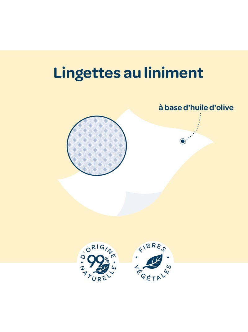 Lingettes au liniment biolane Multicolore - Kiabi