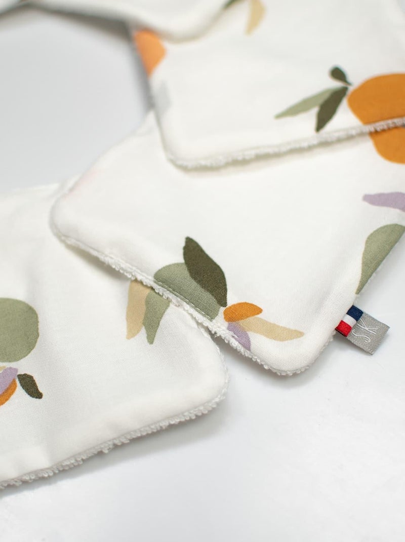 Lingettes bébé lavables 8 pièces, Clem SEVIRA KIDS Blanc - Kiabi