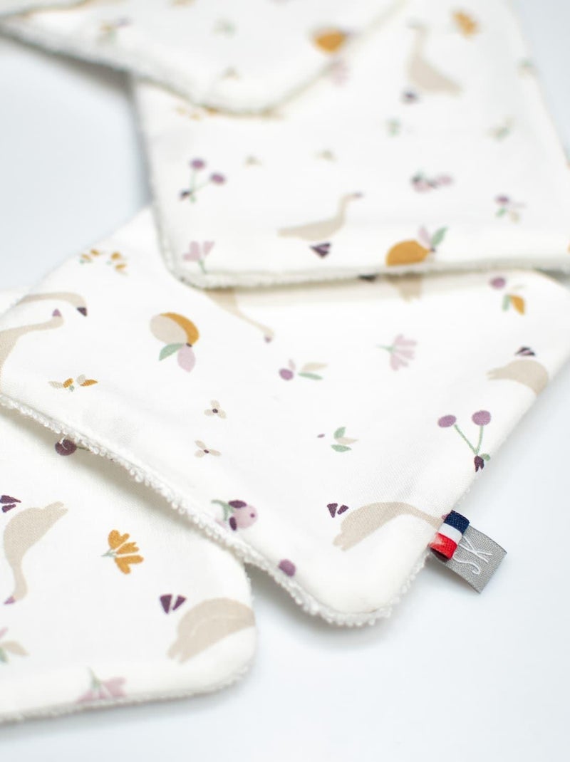 Lingettes bébé lavables 8 pièces, Sidonia SEVIRA KIDS Beige - Kiabi