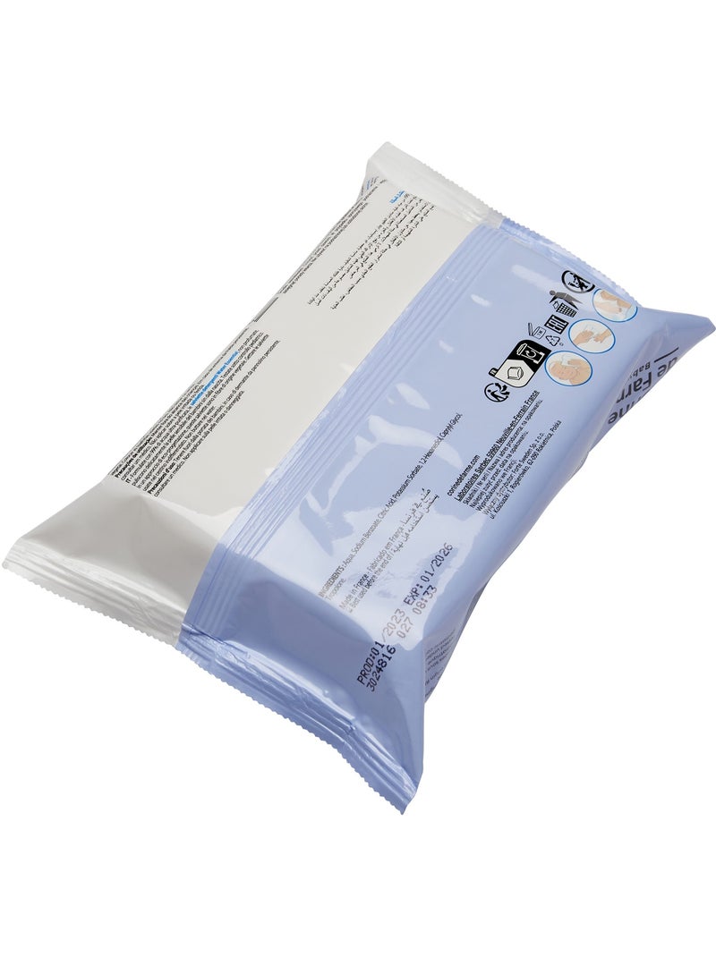 Lingettes change Water essential - Fibre d'origine végétale capot refermable Blanc Multicolore - Kiabi
