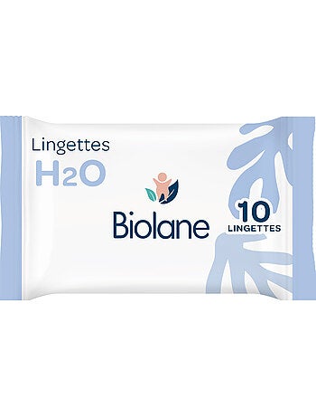 Lingettes épaisses H2O x10