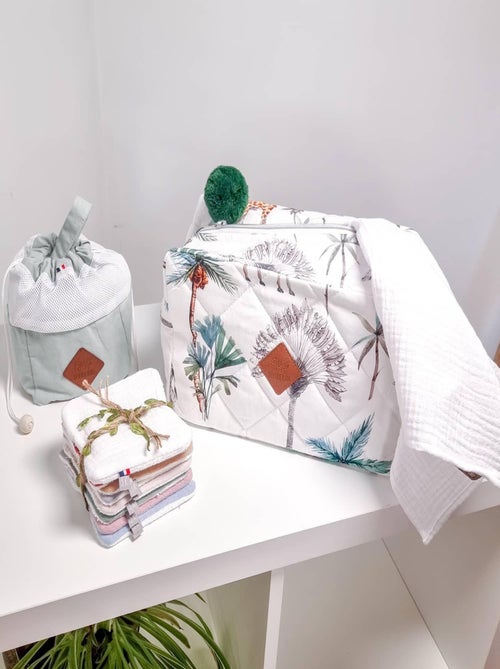 Lingettes lavables en bambou 8 pièces, Safari SEVIRA KIDS - Kiabi