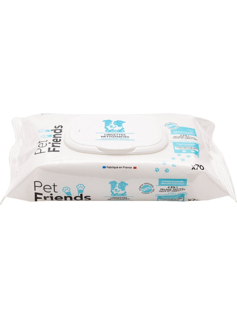 Lingettes nettoyantes Blanc - Kiabi