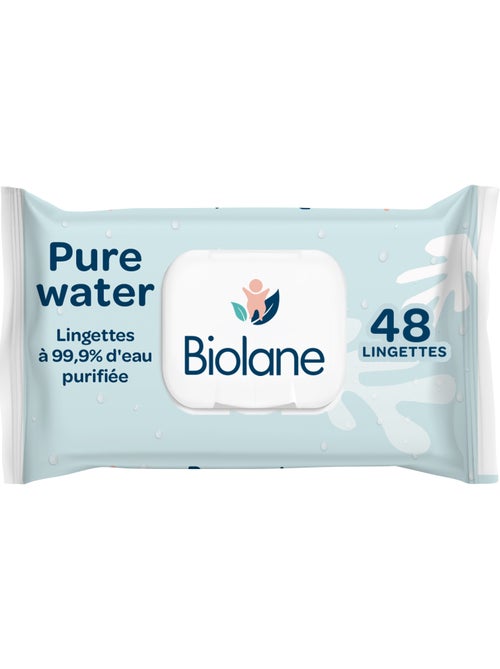 Lingettes pure water biolane - Kiabi Lingettes pure water biolane - Kiabi