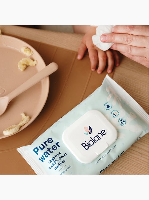 Lingettes pure water biolane - Kiabi Lingettes pure water biolane - Kiabi
