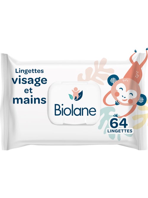 Lingettes visage et mains biolane - Kiabi Lingettes visage et mains biolane - Kiabi