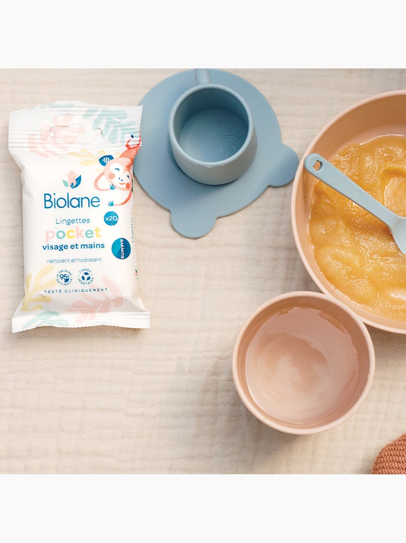 Lingettes visage et mains biolane N/A - Kiabi