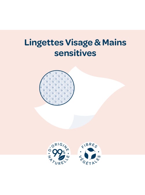 Lingettes visage et mains sensitive biolane - Kiabi Lingettes visage et mains sensitive biolane - Kiabi
