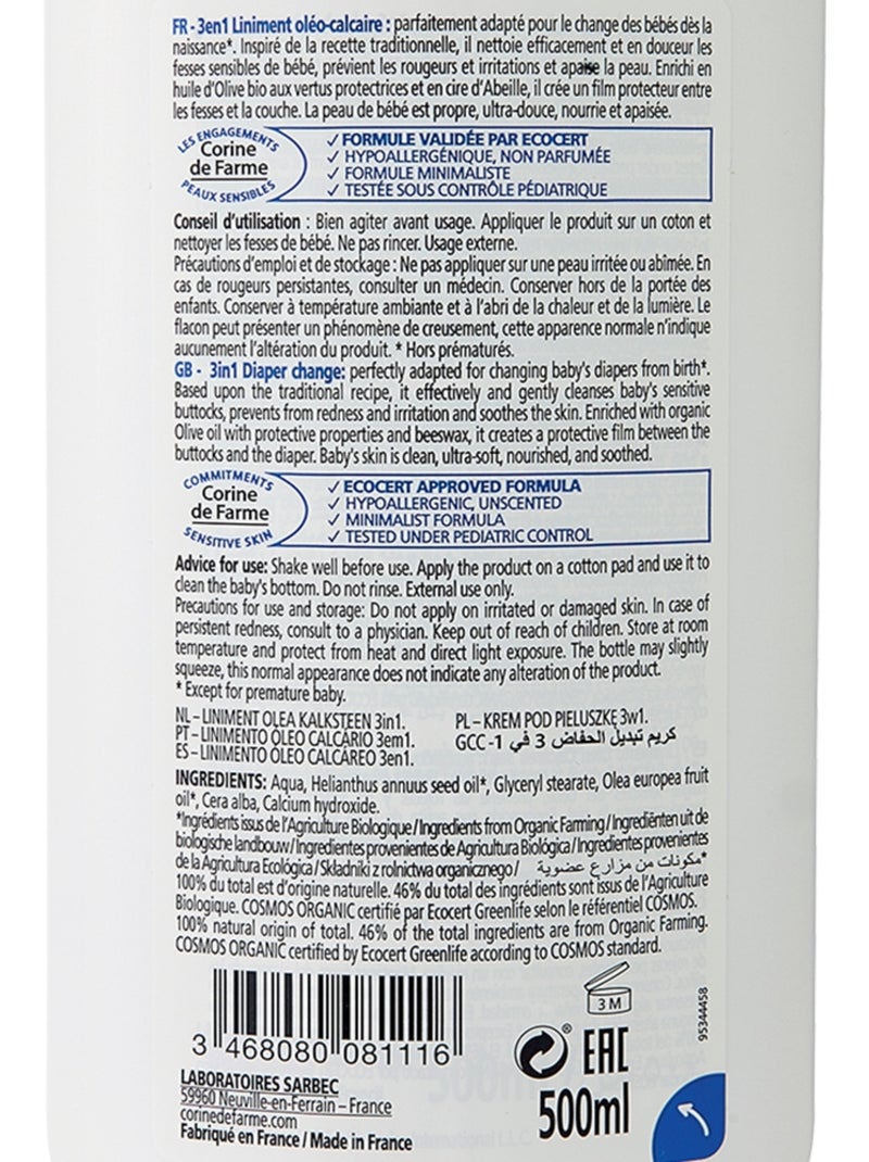 Liniment Oléo-Calcaire - Certifié Bio - Éco Pack x8 Blanc Multicolore - Kiabi