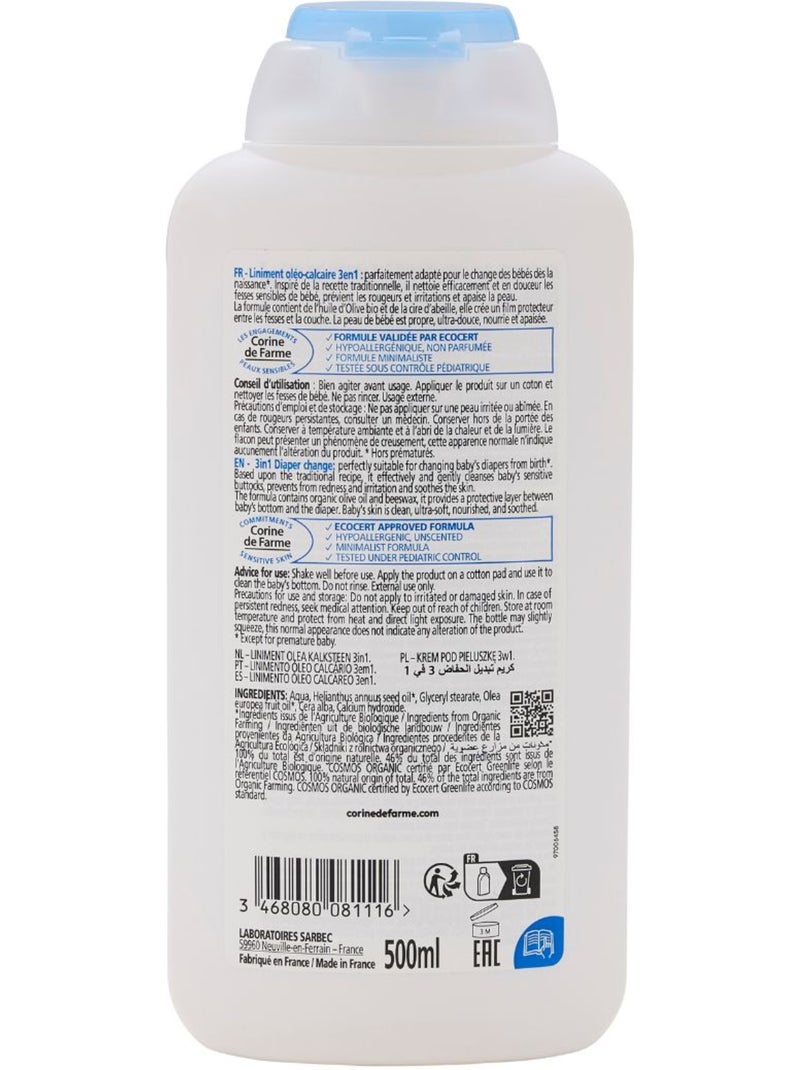 Liniment Oléo-Calcaire Certifié Bio Blanc Multicolore - Kiabi