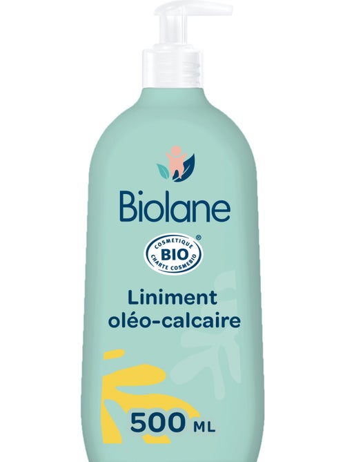 Liniment oléo-calcaire certifié biologique 500ml biolane - Kiabi Liniment oléo-calcaire certifié biologique 500ml biolane - Kiabi