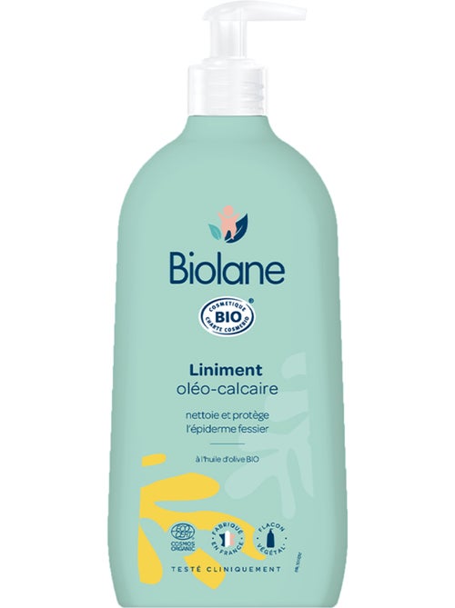 Liniment oléo-calcaire certifié biologique 500ml biolane - Kiabi Liniment oléo-calcaire certifié biologique 500ml biolane - Kiabi