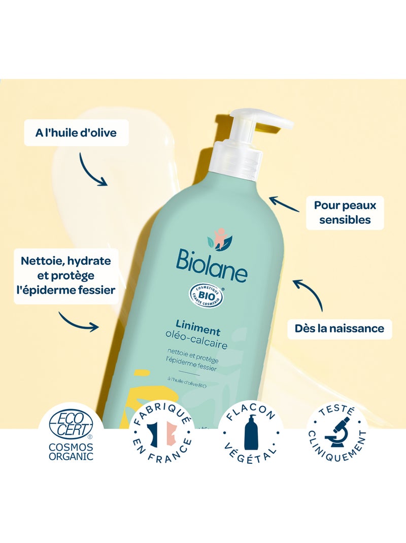 Liniment oléo-calcaire certifié biologique 500ml biolane Multicolore - Kiabi